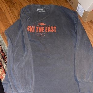 Ski the East long sleeve tshirt
